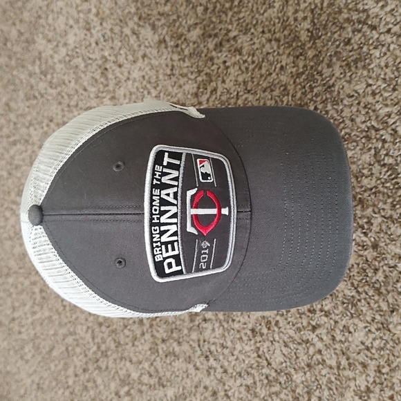 '47 Other - '47 BRING HOME THE PENNANT MVP Minnesota Twins TC Baseball Gray Hat Cap 2019